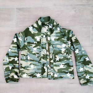 Girls Gap Camo Jacket